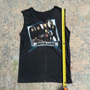RARE 1987 Metallica Garage Days Thrashed Vintage Cropped Band Shirt